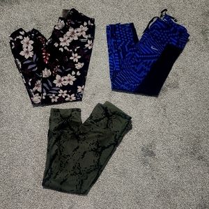 Bundle of Nike, Ck, and Lululeggings